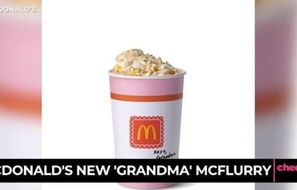 McDonald's Launches Nostalgic Grandma McFlurry Treat