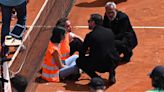 Protesters disrupt two matches at Italian Open with confetti
