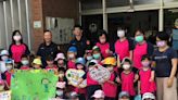 幼兒園小童參訪新園分駐所 化身警察小英雄 | 蕃新聞