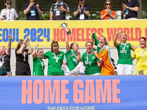 Girls in green to bring home trophy following huge win at 2024 Homeless World Cup in South Korea