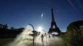 Paris Olympics brings out hoses and misters to cool down fans during heat wave