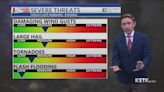 Wednesday Evening Forecast: Slight risk of severe weather Friday