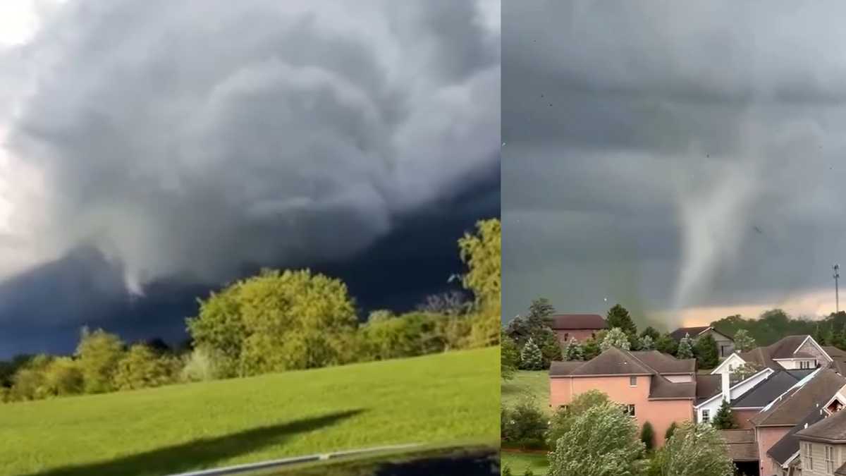 Tornado, severe weather brings hail, damage and debris in Western Pennsylvania