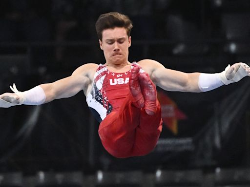 Brody Malone leads Xfinity U.S. Gymnastics Championships in return from injury