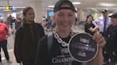 PWHL MN players back home after winning first ever women's championship