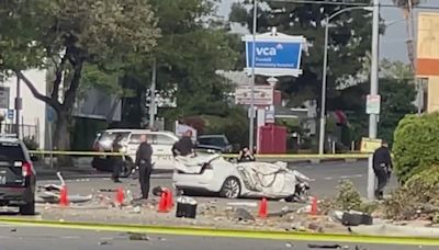 3 dead, 3 injured in single-vehicle crash in Pasadena