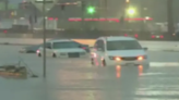 One dead after record-breaking rainfall in St Louis traps motorists and forces residents to shelter in place