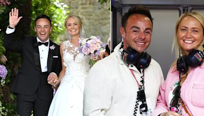 Ant McPartlin and his wife celebrate anniversary with unseen wedding photo