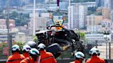 F1 Monaco GP 2024 LIVE: Race updates, times and results as red flag thrown after huge Sergio Perez crash