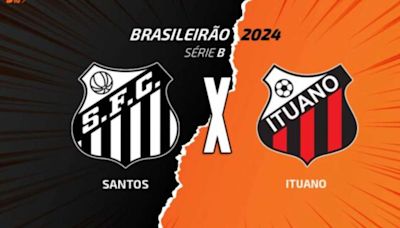 Santos x Ituano: onde assistir, escalações, arbitragem