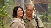 Nigel Farage poses with girlfriend Laure Ferrari after coming third on I’m A Celebrity