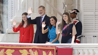 Así ha sido la llegada de los Reyes al Palacio Real