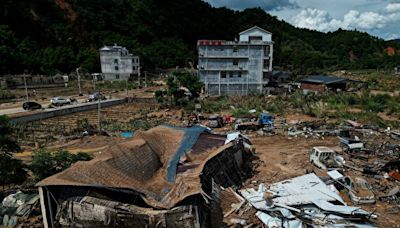 廣東洪災損失慘重 江西多座水庫開閘洩洪