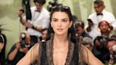 Kendall Jenner's Plunging Met Gala Gown Had a Sheer Hip V