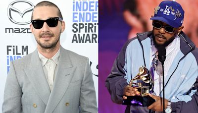 Shia LaBeouf Seemingly Takes Kendrick Lamar's Side in Drake Beef