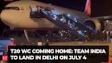 Rohit Sharma-led Indian cricket team leaves Barbados, set to land in Delhi on July 4