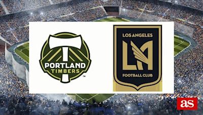 Portland Timbers 2-2 Los Angeles FC: resultado, resumen y goles