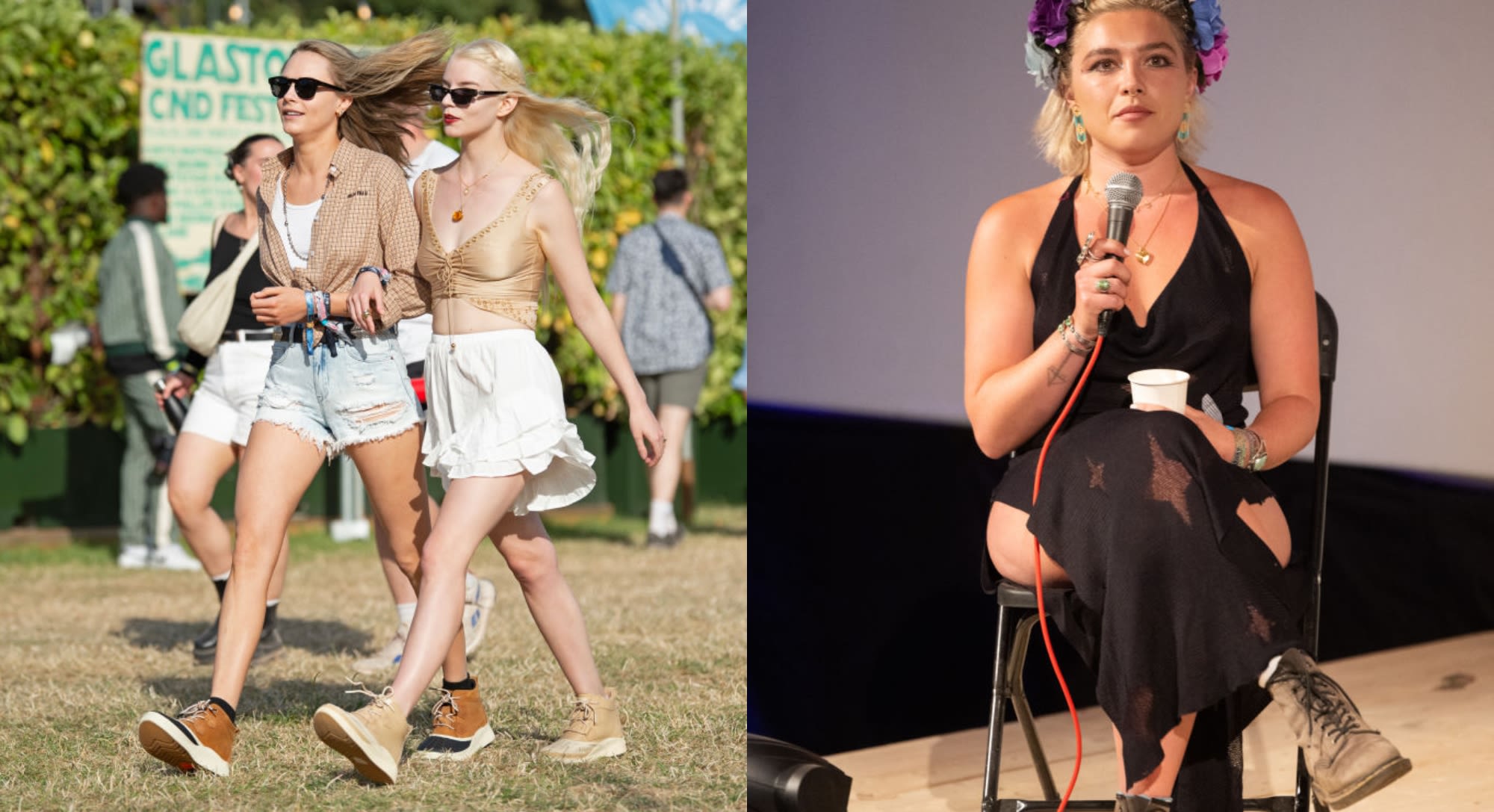 Boots Are Trending at Glastonbury 2024: See Festival Fashion From Anya Taylor-Joy, Florence Pugh and More Stars