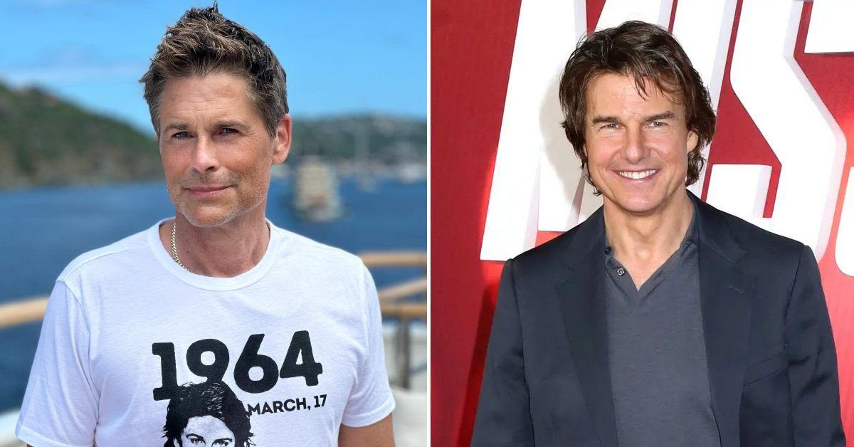 Rob Lowe Reveals 'The Outsiders' Costar Tom Cruise 'Completely Knocked Me Out' During Boxing Match in the '80s: He's a 'Beast'