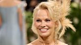 Pamela Anderson broke her makeup-free streak for her first Met Gala