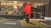 Aussies unleash over motorcyclist's annoying parking act at Maccas