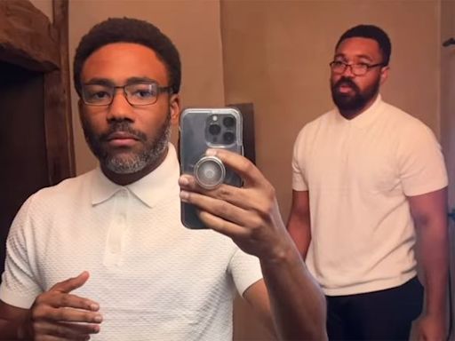 Come here: Donald Glover and TikToker Jordan Howlett team up for video poking fun at their resemblance