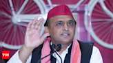 Govt abandoning cattle has spiked wild animal attacks, says Akhilesh Yadav | Lucknow News - Times of India