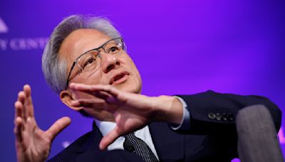 Nvidia stock rises as CEO Jensen Huang touts 'insane' chip demand