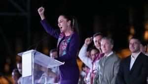 Mexico elects 1st female president in the country’s history