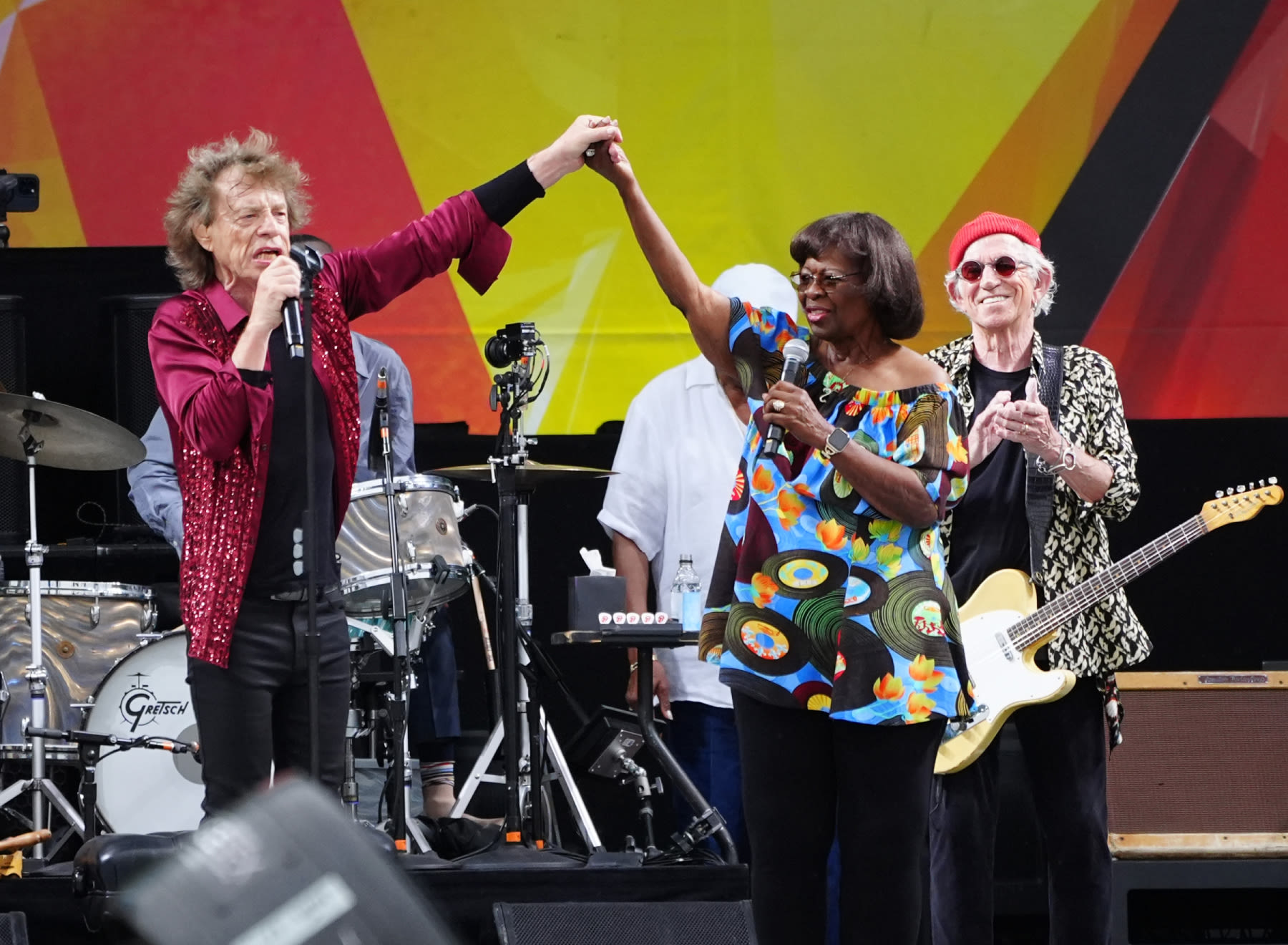Watch the Rolling Stones Play ‘Time Is on My Side’ With Irma Thomas at Jazz Fest