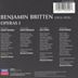 Britten Conducts Britten: Operas 1