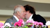 King Charles Kisses the Cheeks of Queen Camilla’s Son Tom Parker Bowles at Royal Ascot