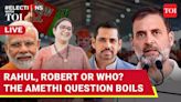 Who Vs Smriti Irani In Amethi | Rahul Gandhi Or Robert Vadra | #ElectionsWithTOI | Elections - Times of India Videos