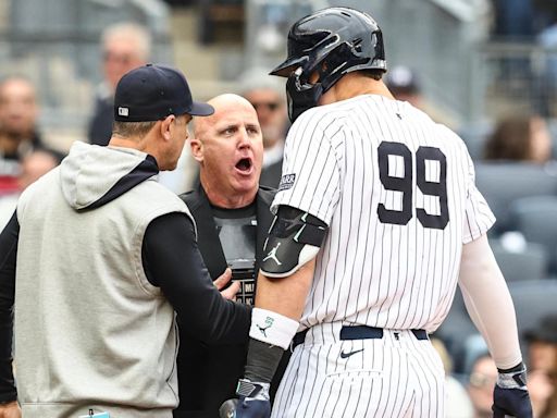 Aaron Judge ejected for 1st time in his career after arguing a strike 3 call - Stream the Video - Watch ESPN