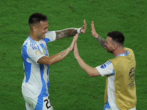 Lautaro Martínez, héroe de Argentina desde el banquillo