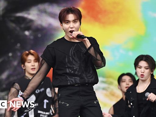 Glastonbury 2024: Seventeen bring K-pop party to Pyramid Stage