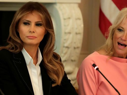 Melania Trump Is ‘Pushing’ Donald to Bring Back Kellyanne Conway