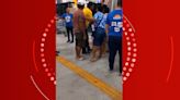 Vídeo: Homem é ferido no pescoço dentro de supermercado em São Luís