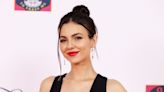 Victoria Justice Is Ravishing in Black Tulle Gown and Peep-Toe Platform Heels For the 2022 Race To Erase MS Gala