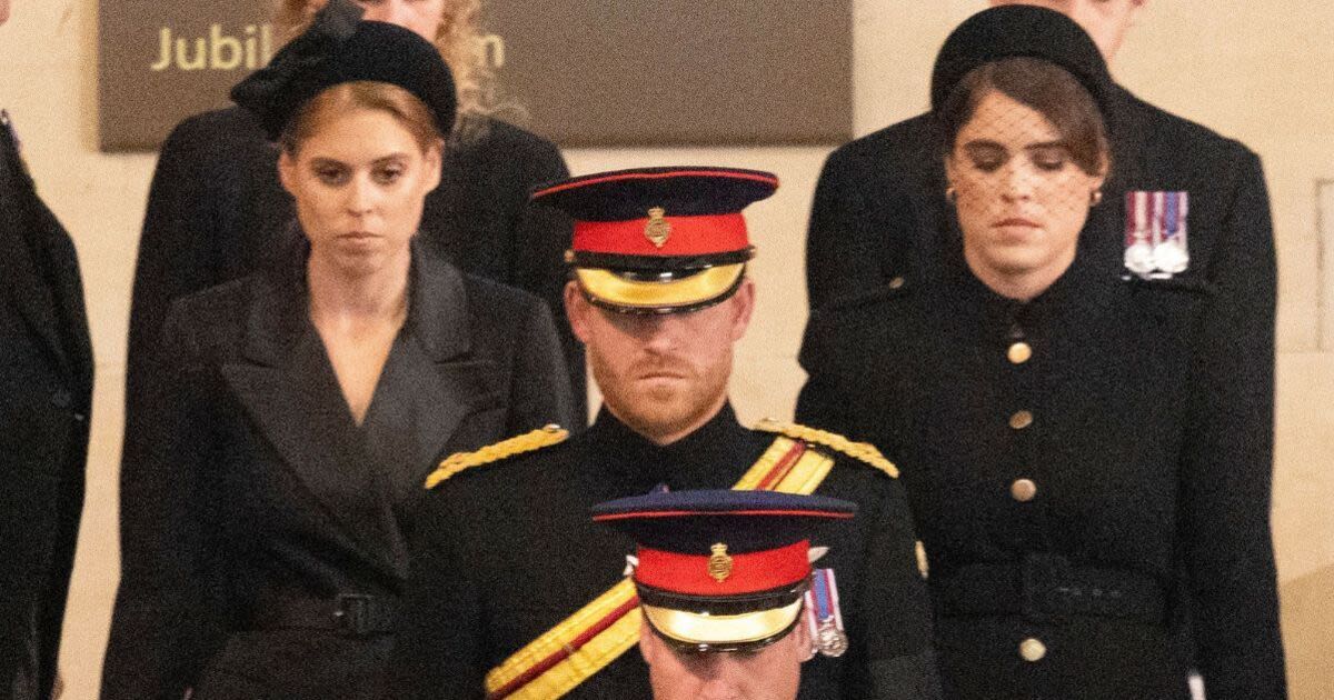 Princess Beatrice and Princess Eugenie 'avoided Prince Harry'