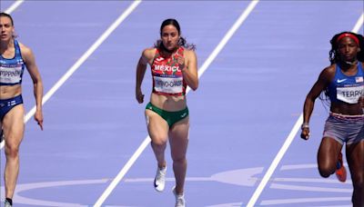 La mexicana Cecilia Tamayo finaliza séptima en atletismo; irá al repechaje de los 200m de París 2024