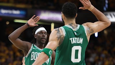 Jrue Holiday on seeing Jayson Tatum break through to win an NBA title with the Celtics