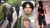 CCTV shows teen stalking Alfie Lewis, 15, before knifing him to death by school