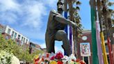 At Willie Mays Plaza, SF Giants and baseball fans celebrate life of a legend