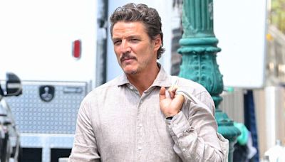 Pedro Pascal Is Pictured While On Set in N.Y.C., Plus Ice Spice, Rita Ora, Steven Spielberg, Anne Hathaway and More