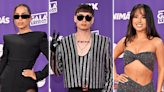 ...in Edgy Mugler Dress, Becky G Sparkles in Cutout Gown and More Latin American Music Awards 2024 Red Carpet Arrivals