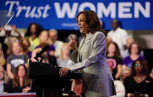 Did Trump say states have the right to monitor, punish women over abortion, as VP Harris said?