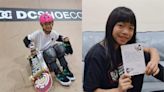 11歲滑板少女林逸凡預賽奪第5！晉級決賽拚獎牌