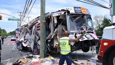 Pro-Trump bus crashes on Staten Island, leaving 2 people homeless: ‘That’s our life’