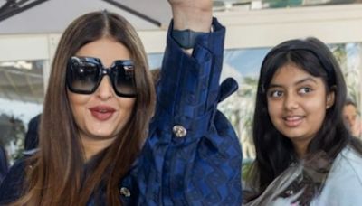 Cannes 2024: Aaradhya Bachchan Stands by Mom Aishwarya Rai in All-Black Causal Attire, Fans Ask 'Why So Simple'
